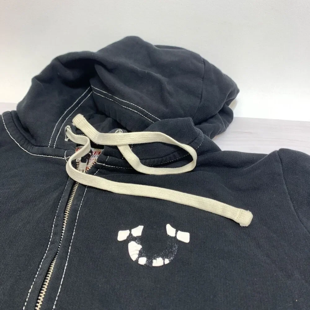 True Religion Sweatsuit‎ Men Hoodie Size Large Black
